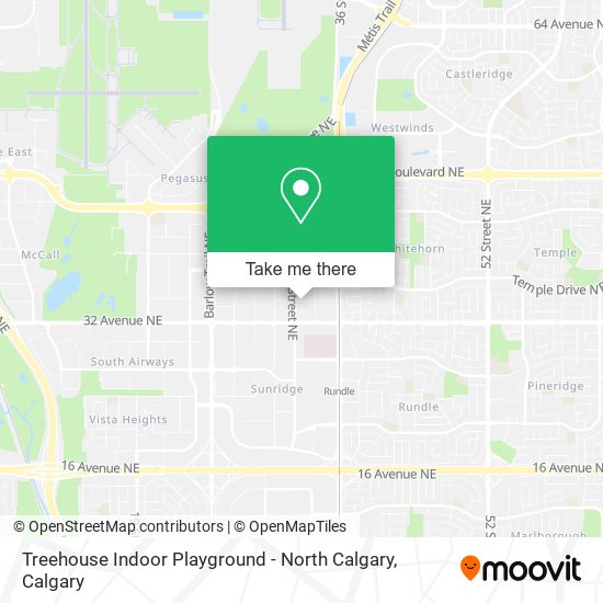 Treehouse Indoor Playground - North Calgary plan