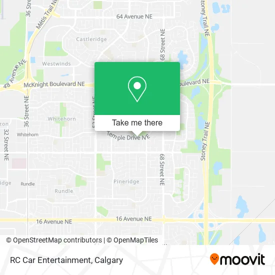 RC Car Entertainment map