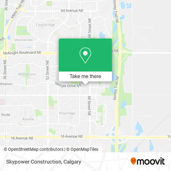 Skypower Construction map