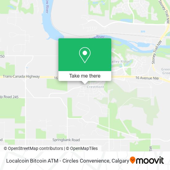 Localcoin Bitcoin ATM - Circles Convenience map