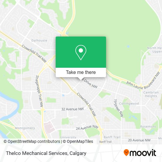 Thelco Mechanical Services map