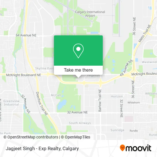 Jagjeet Singh - Exp Realty map