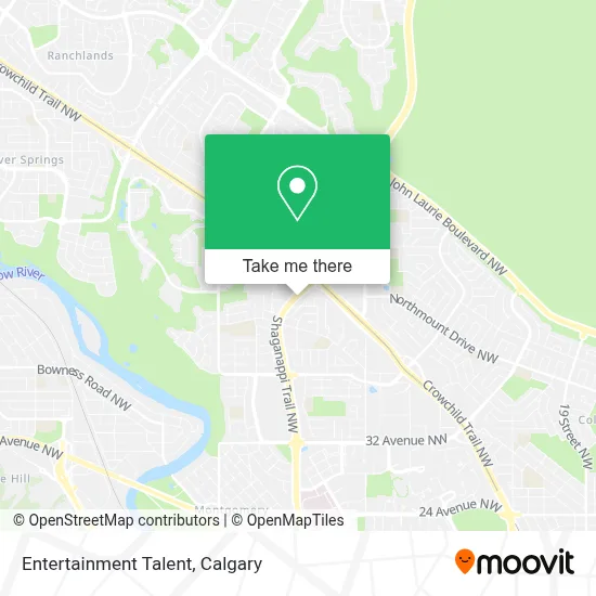 Entertainment Talent map