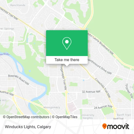 Winducks Lights map