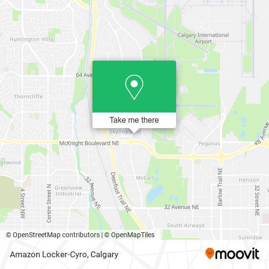 Amazon Locker-Cyro map