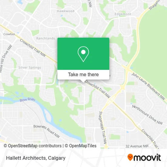 Hallett Architects map