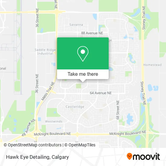 Hawk Eye Detailing map