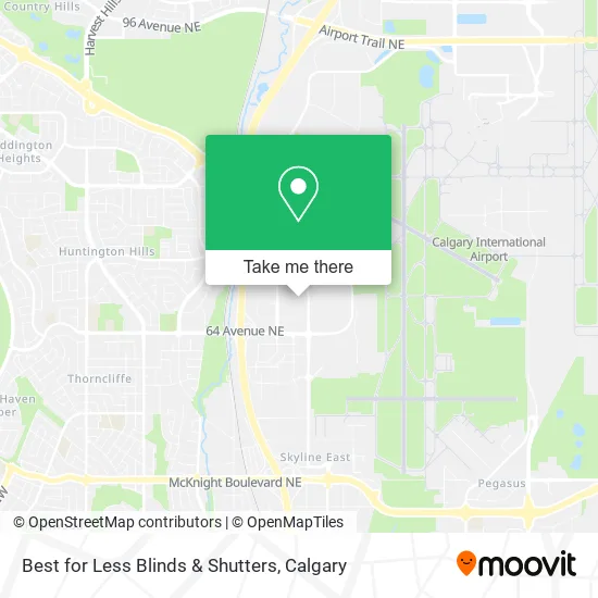 Best for Less Blinds & Shutters map