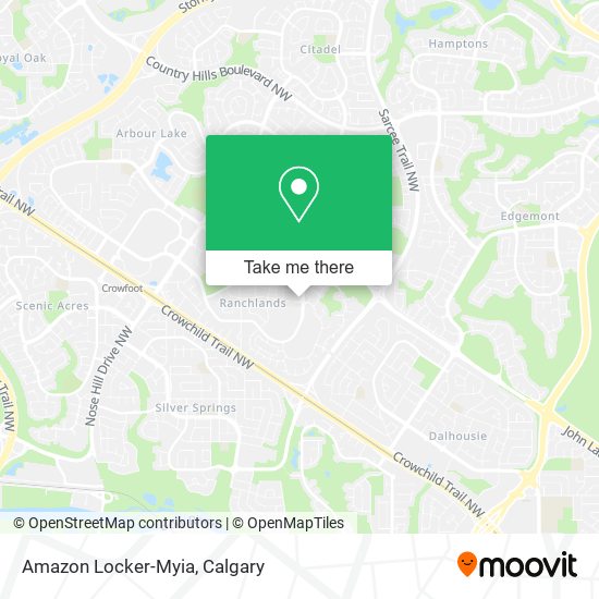 Amazon Locker-Myia map