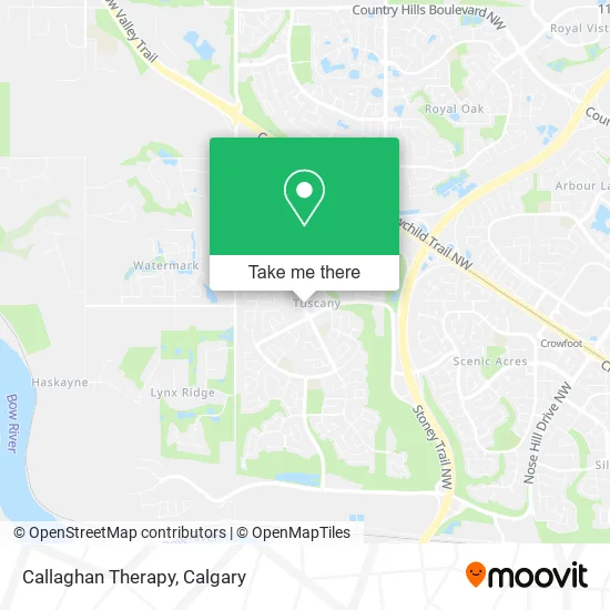 Callaghan Therapy map