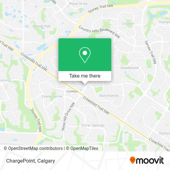 ChargePoint map