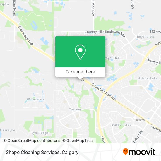 Shape Cleaning Services map