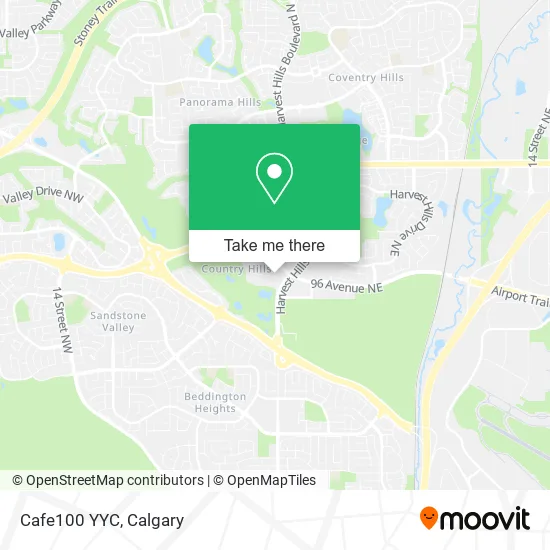 Cafe100 YYC plan