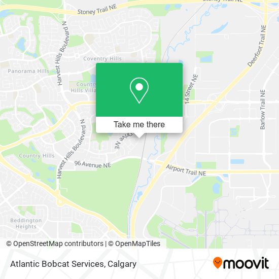 Atlantic Bobcat Services map
