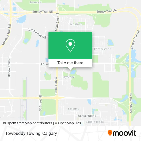 Towbuddy Towing map
