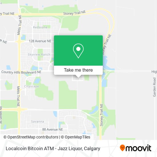 Localcoin Bitcoin ATM - Jazz Liquor map