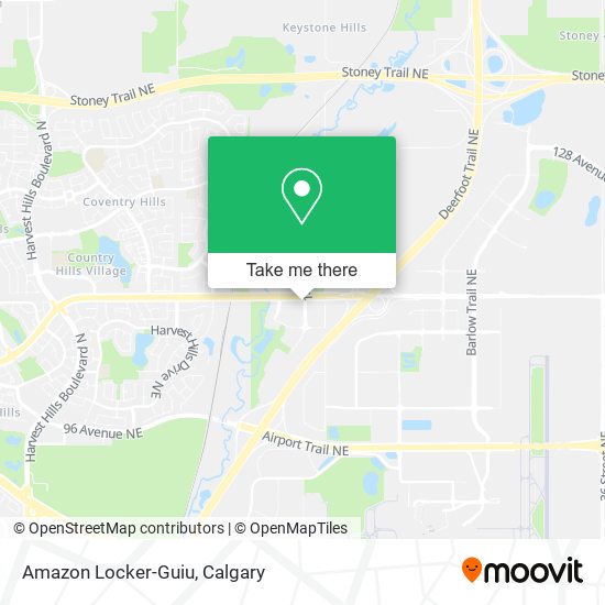 Amazon Locker-Guiu map