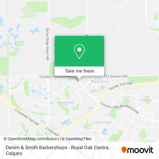 Denim & Smith Barbershops - Royal Oak Centre map