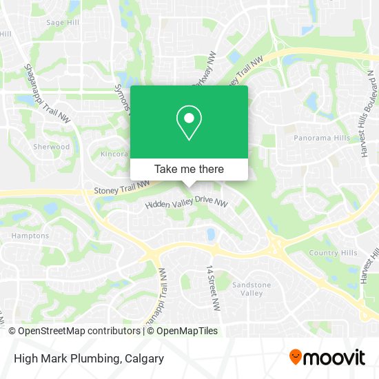 High Mark Plumbing map