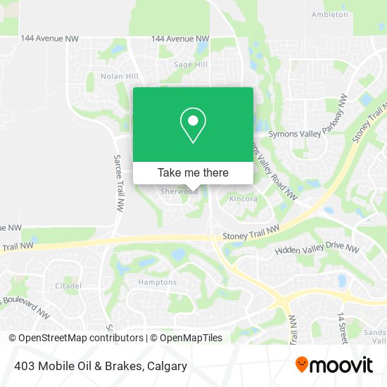 403 Mobile Oil & Brakes plan