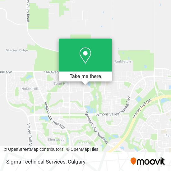 Sigma Technical Services map