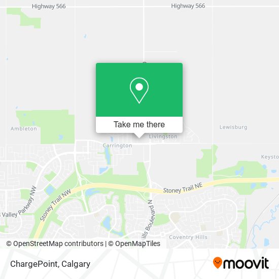 ChargePoint map