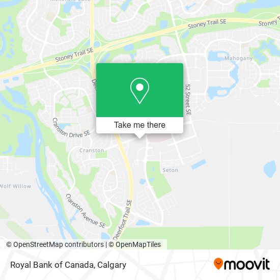 Royal Bank of Canada map