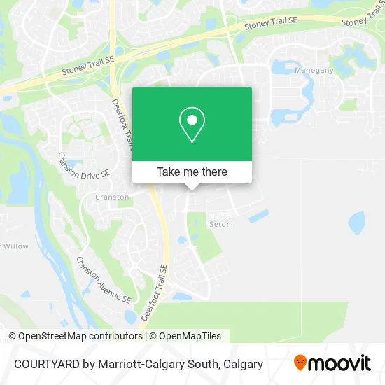 COURTYARD by Marriott-Calgary South map