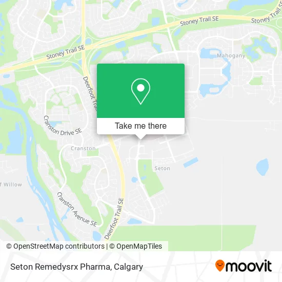 Seton Remedysrx Pharma map