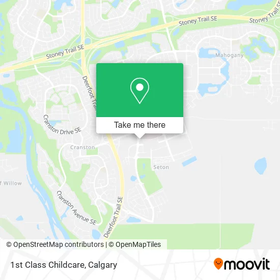 1st Class Childcare map