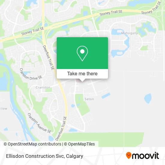 Ellisdon Construction Svc map