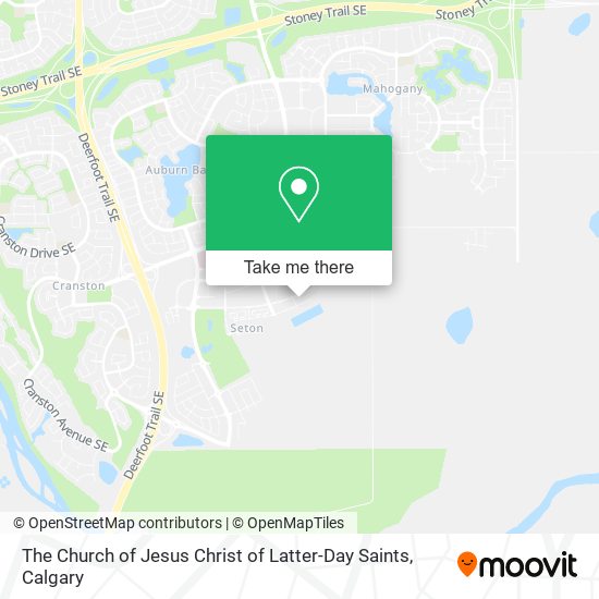 The Church of Jesus Christ of Latter-Day Saints map