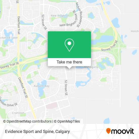 Evidence Sport and Spine map