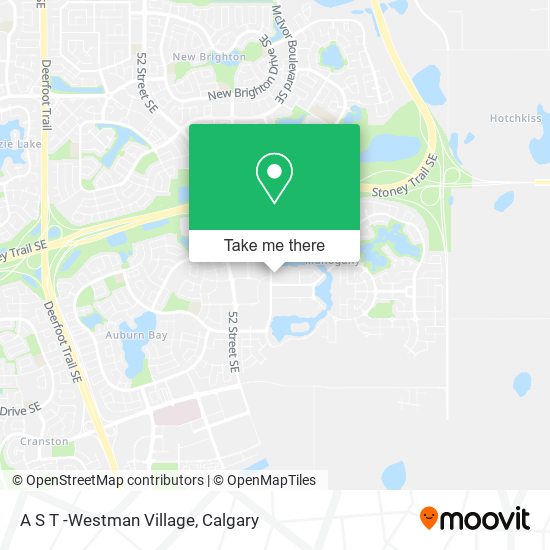 A S T -Westman Village map