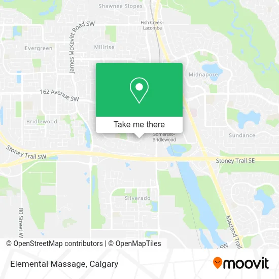 Elemental Massage map