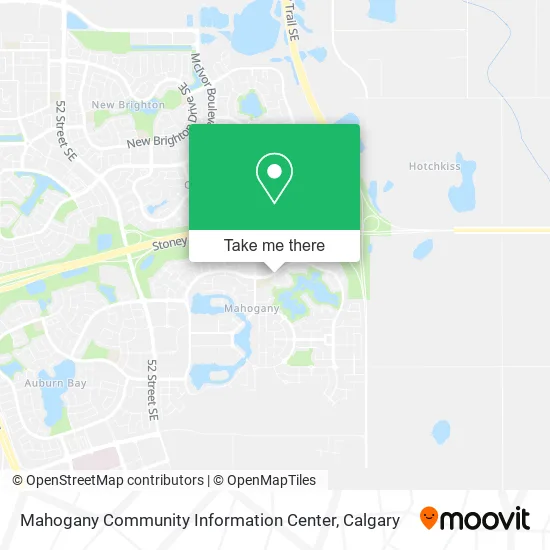 Mahogany Community Information Center map