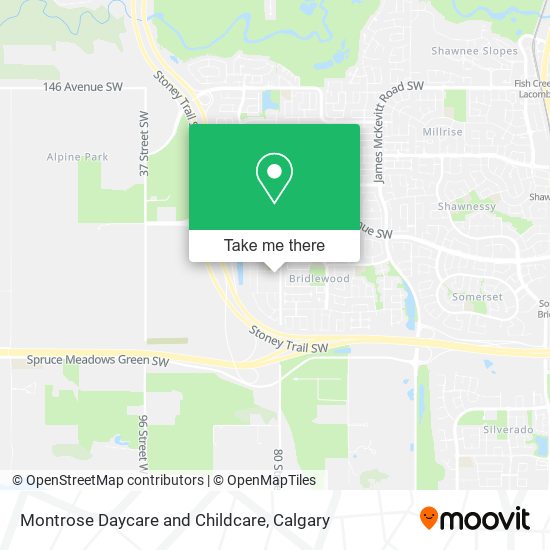 Montrose Daycare and Childcare map