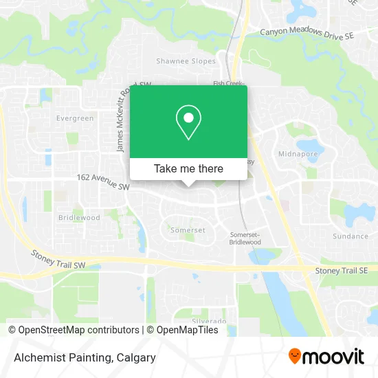 Alchemist Painting map