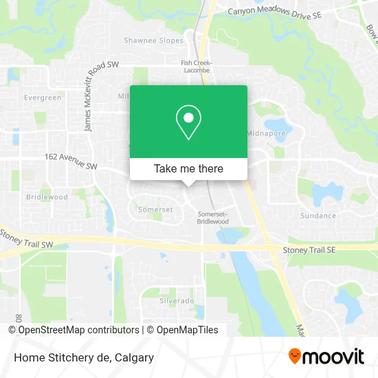 Home Stitchery de map