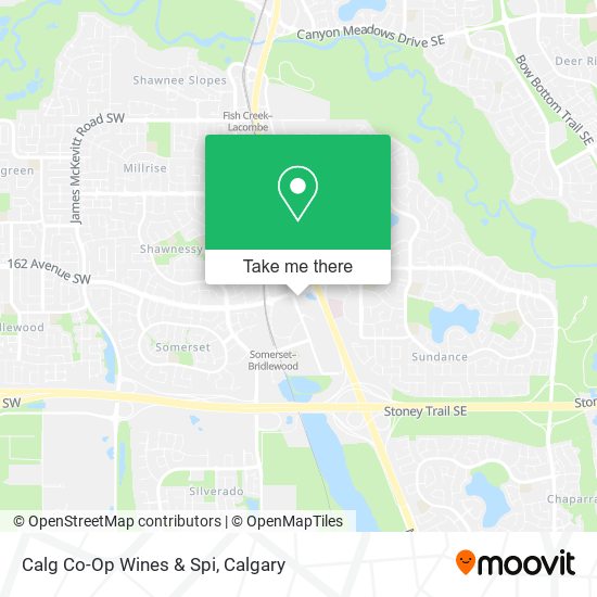 Calg Co-Op Wines & Spi plan