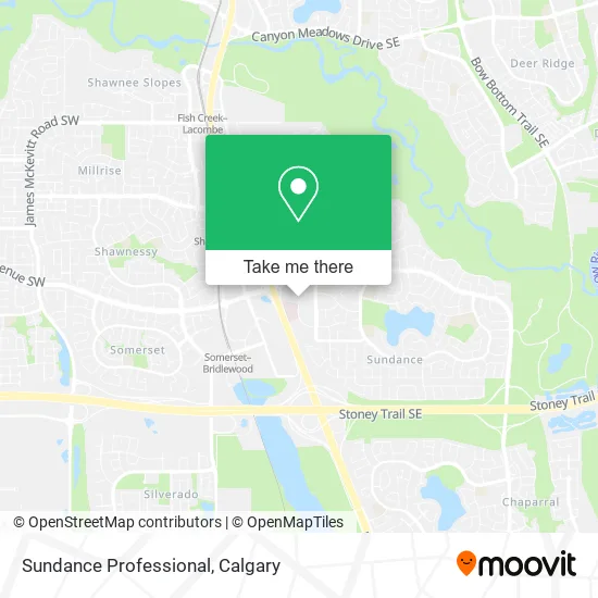 Sundance Professional map