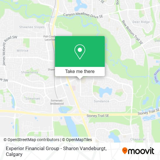Experior Financial Group - Sharon Vandeburgt map