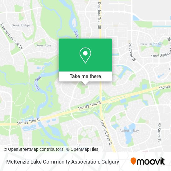 McKenzie Lake Community Association map