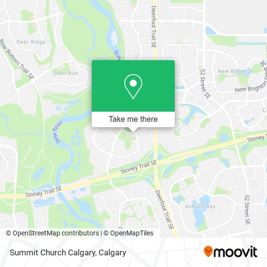 Summit Church Calgary map
