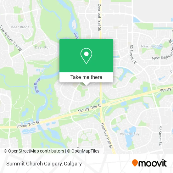 Summit Church Calgary map