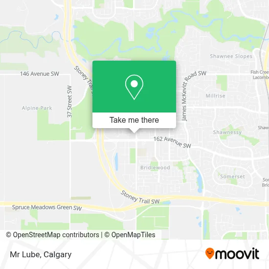 Mr Lube map