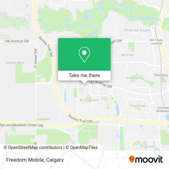 Freedom Mobile map
