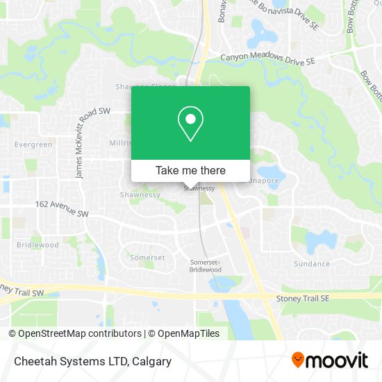 Cheetah Systems LTD map
