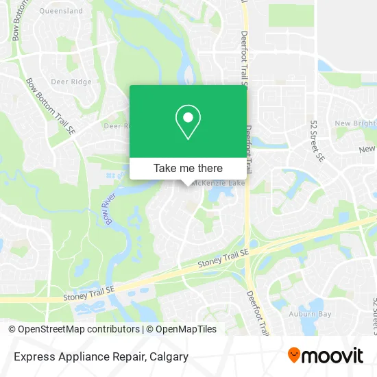 Express Appliance Repair map