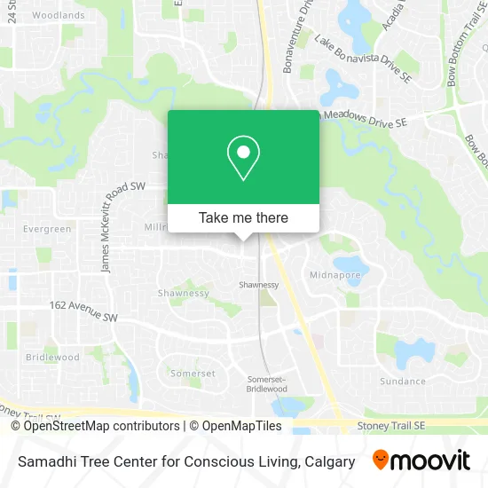 Samadhi Tree Center for Conscious Living map